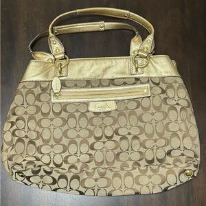 Coach Purse gold
